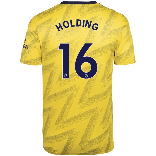 Camiseta Arsenal NO.16 Holding 2ª 2019-2020 Amarillo